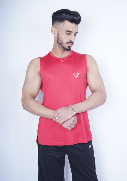 Muscle Tank Top Red