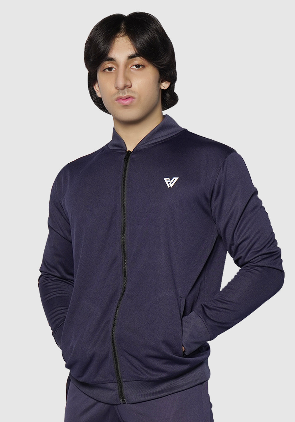 Fitness Welt Signature Jacket Navy Blue