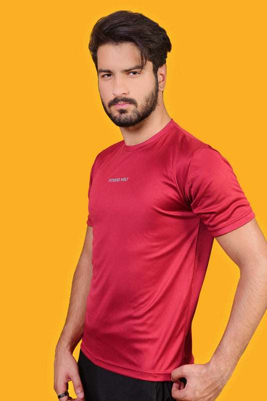 Fitness Welt - Muscle Tee Red